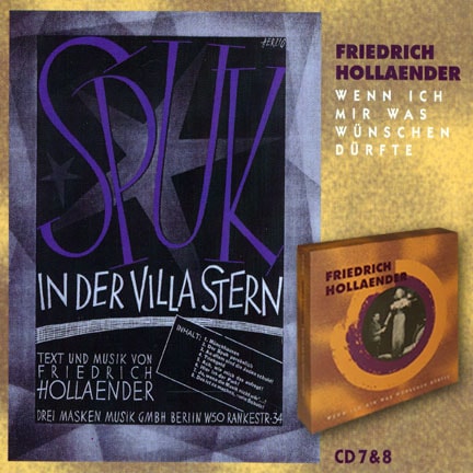 CD cover of 'WENN ICH MIR WAS WÜNSCHEN DÜRFTE - CD 7' by Friedrich Hollaender - 8 CD Box Set