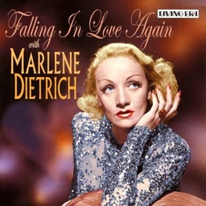 CD cover of Marlene Dietrich - Falling In Love Again